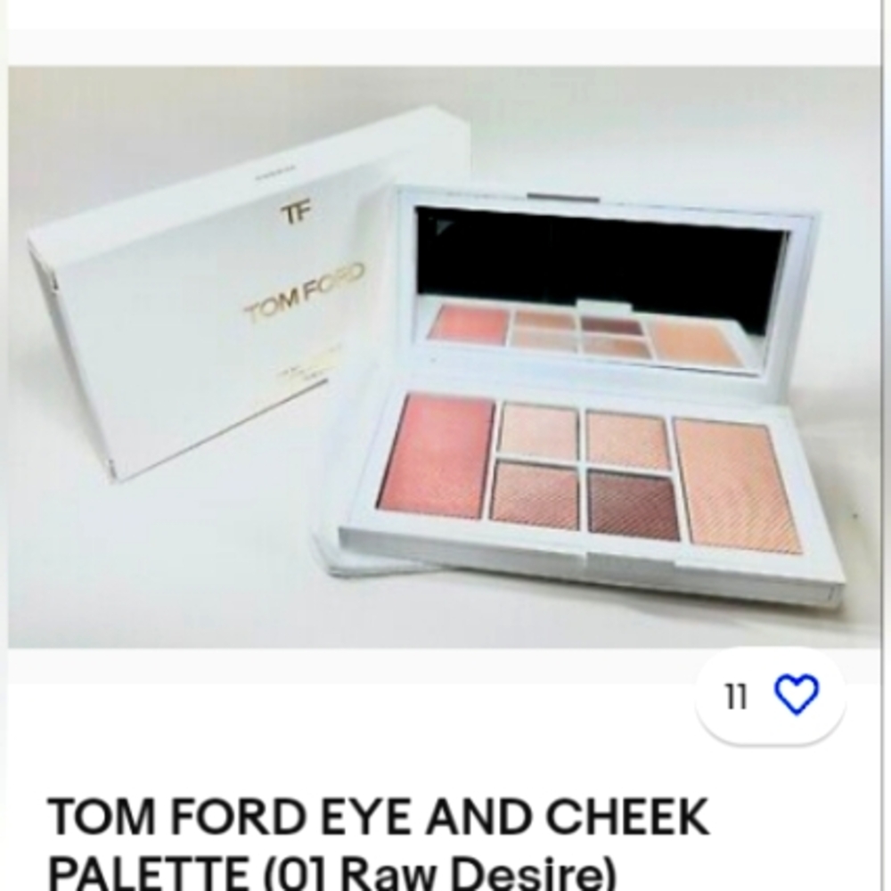 TOM FORD EYE & CHEEK PALLETE RAW DESIRE